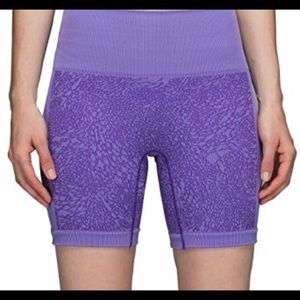 NWOT Purple Lululemon Sculpt Short